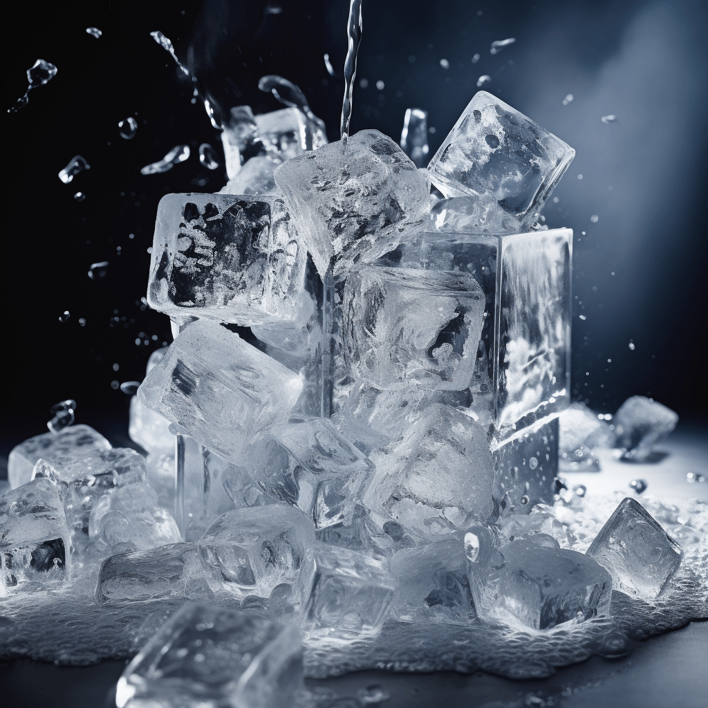 ice cubes from manitwoc ice machine after repair