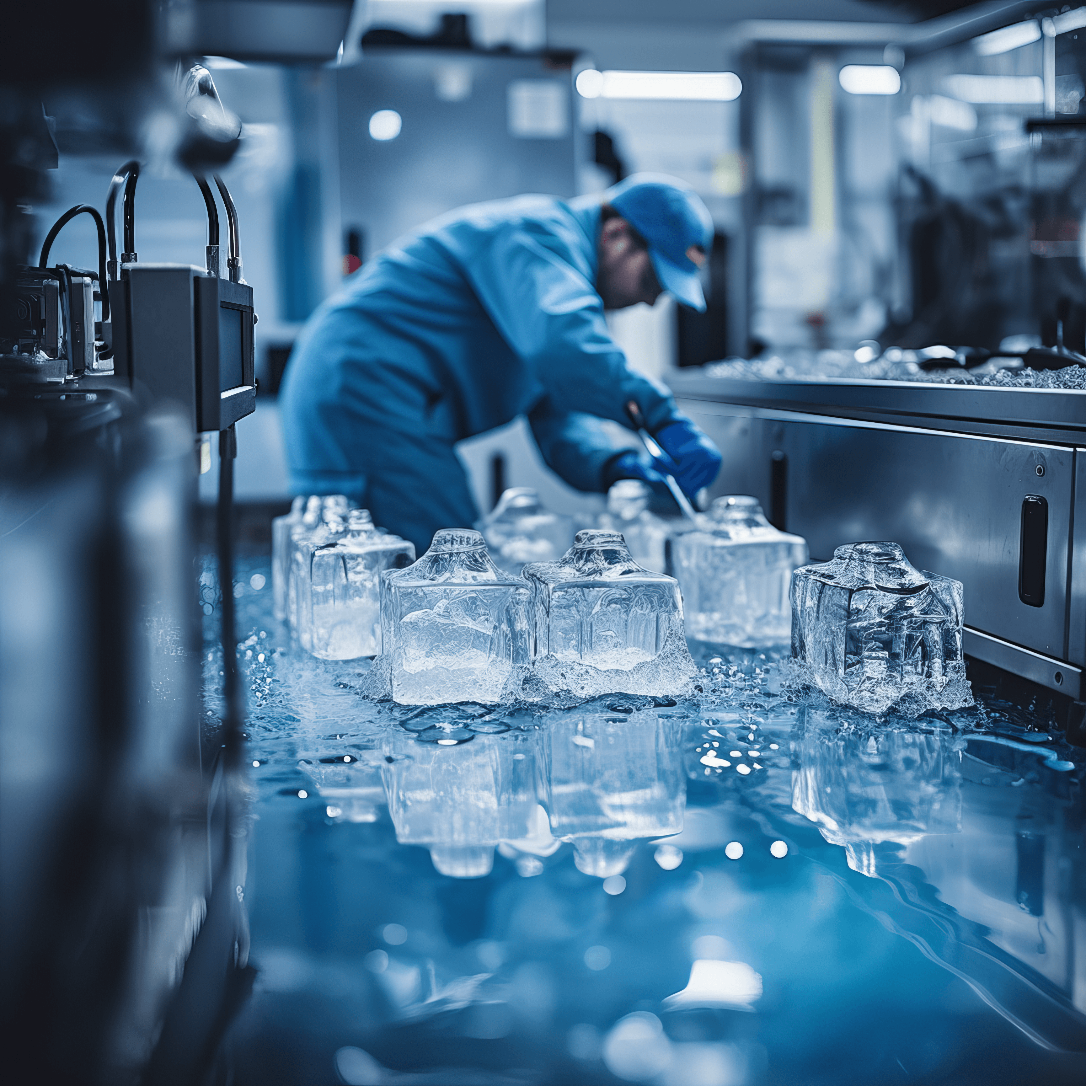 commercial ice machine cleaning