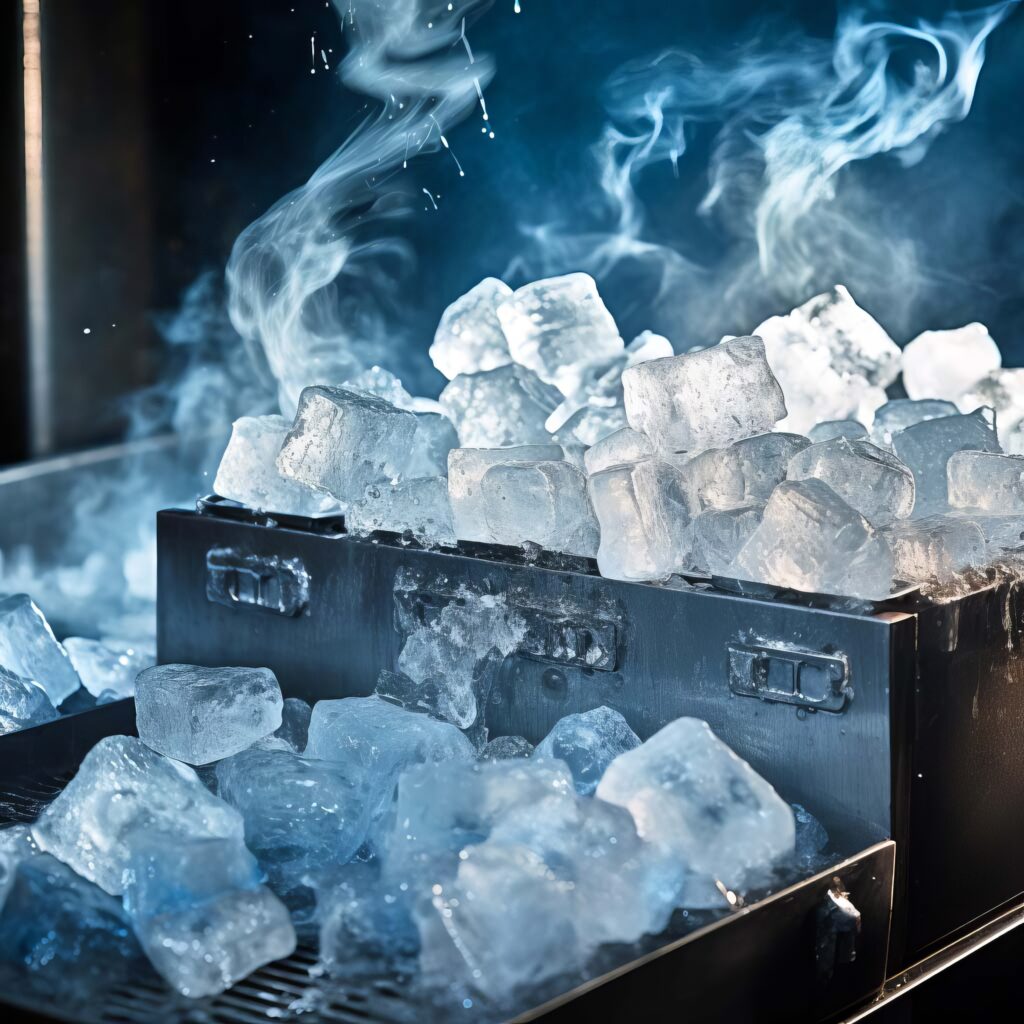 ice bin after repair