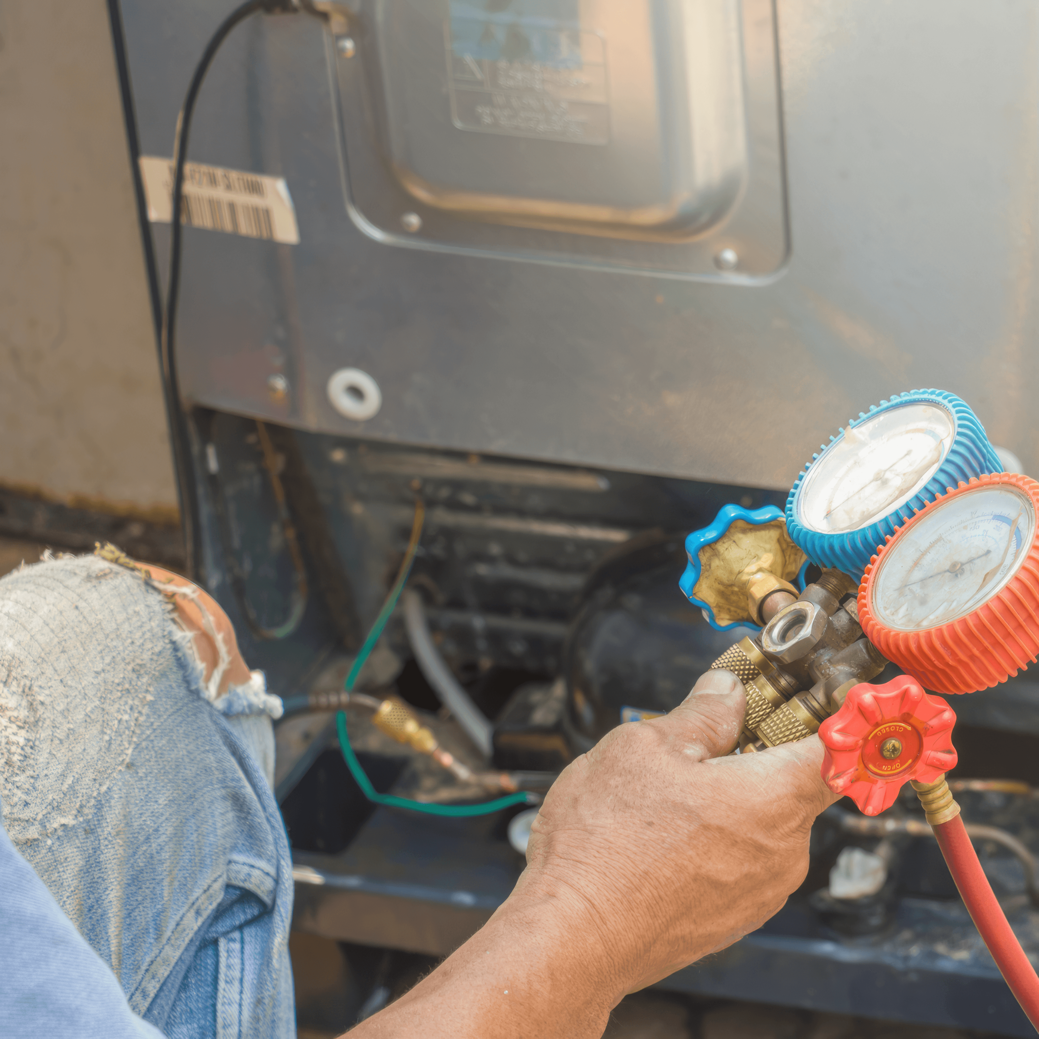 ice machine repair close up 3